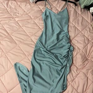 Teal dress